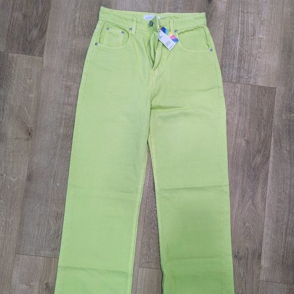 Gret Lab woman jeans lime size S / 26, never worn - Picture 1 of 1